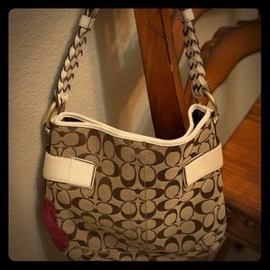 Coach purse, poppy edition